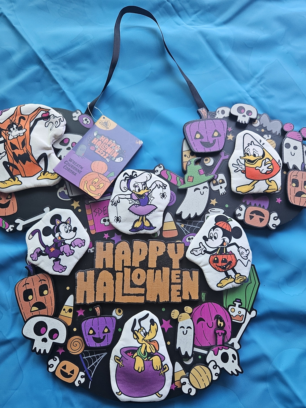 Mickey Mouse and Friends Happy Halloween Wreath from Disney Parks